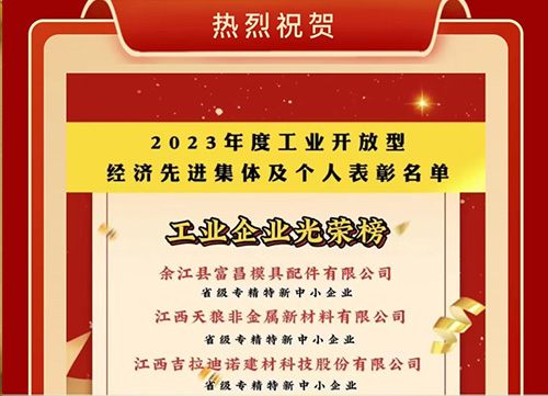 2023年工業(yè)開放型經濟先進集體獎